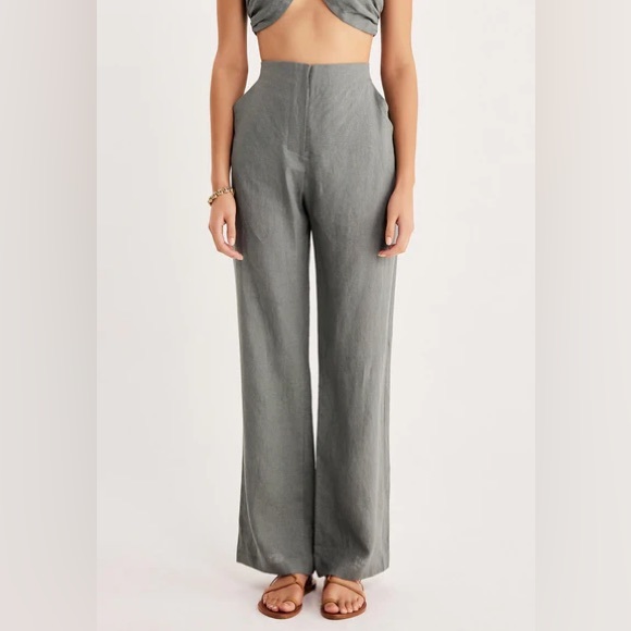 Rumer Pants - Rumer Loulou Pants in Fern